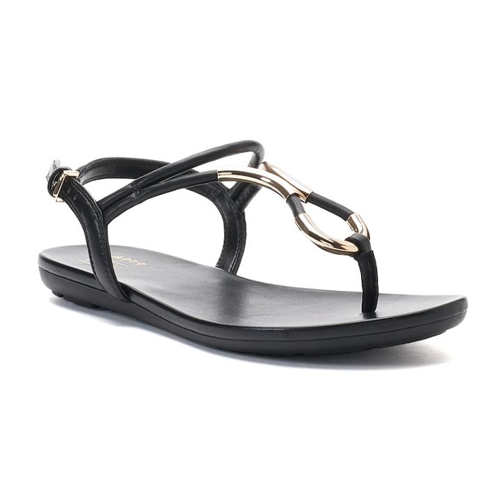 Apt. 9 Workload Women's Sandals, Size: 7.5, Black