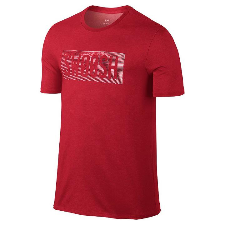 Men's Nike Dri-fit Swoosh Performance Tee, Size: Medium