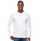 Men's Croft & Barrow&reg; Classic-fit Stretch Performance V-neck Tee, Size: Xxl, White