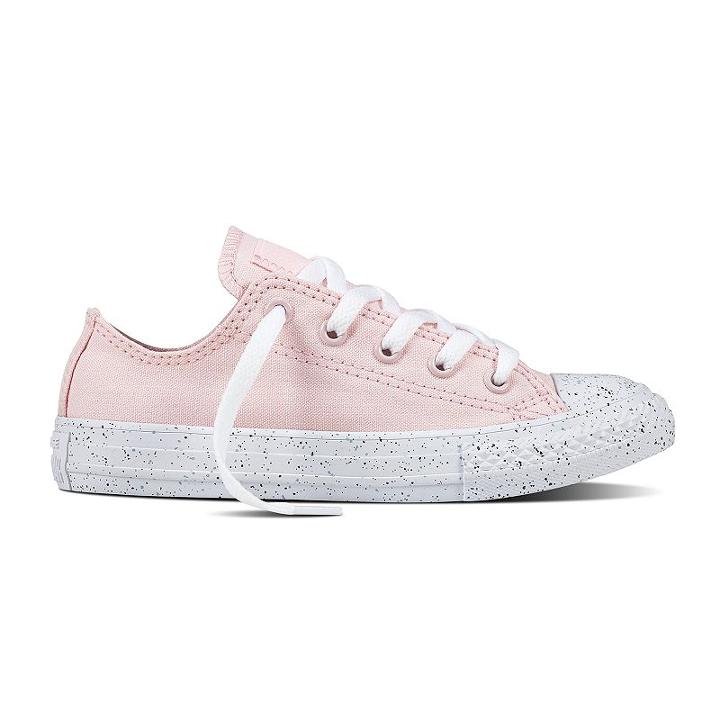 Girls' Converse Chuck Taylor All Star Speckled Sneakers, Size: 13, Dark Pink