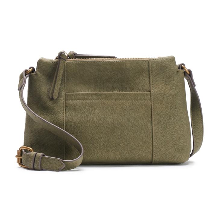 Sonoma Goods For Life&trade; Karlie Double Zip Crossbody Bag, Women's, Lt Green