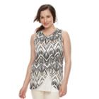 Maternity A:glow Wrap Overlay Nursing Tank, Women's, Size: M-mat, White
