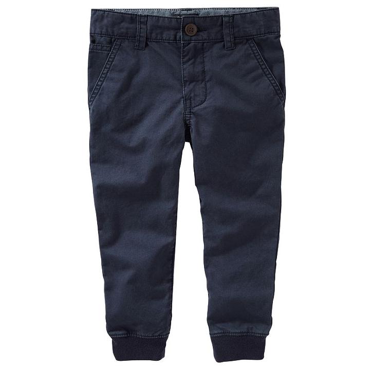 Boys 4-12 Oshkosh B'gosh Slim Stretch Twill Jogger Pants, Size: 4, Blue