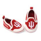 Baby Indiana Hoosiers Crib Shoes, Infant Unisex, Size: 6-9 Months, Red
