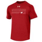 Men's Under Armour Wisconsin Badgers Long Line Tee, Size: Xl, Flaw