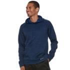 Men's Tek Gear&reg; Performance Fleece Pullover Hoodie, Size: Large, Dark Blue