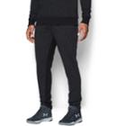Men's Under Armour Baseline Fleece Tapered Pants, Size: Xl, Black