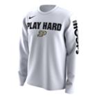 Men's Nike Purdue Boilermakers 2018 March Madness Bench Tee, Size: Large, White