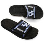 Youth Kentucky Wildcats Slide Sandals, Boy's, Size: Large, Black