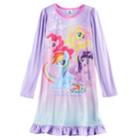 Girls 4-8 My Little Pony Pinkie Pie, Fluttershy, Rainbow Dash & Twilight Sparkle Magic Of Friendship Nightgown, Size: 4, Pink