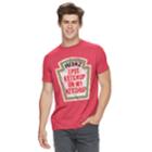 Men's Heinz Extra Ketchup Tee, Size: Medium, Med Red