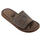 Men's Tennessee Volunteers Memory Foam Slide Sandals, Size: Small, Brown