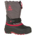 Kamik Waterbug 5 Kids' Waterproof Winter Boots, Kids Unisex, Size: 13, Grey (charcoal)