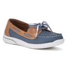 Croft & Barrow&reg; Women's Ortholite Boat Shoes, Size: 10, Blue
