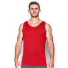 Men's Under Armour Tech Tank, Size: Small, Dark Red