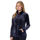 Women's Heat Keep Luxe Fleece Jacket, Size: Medium, Grey Other