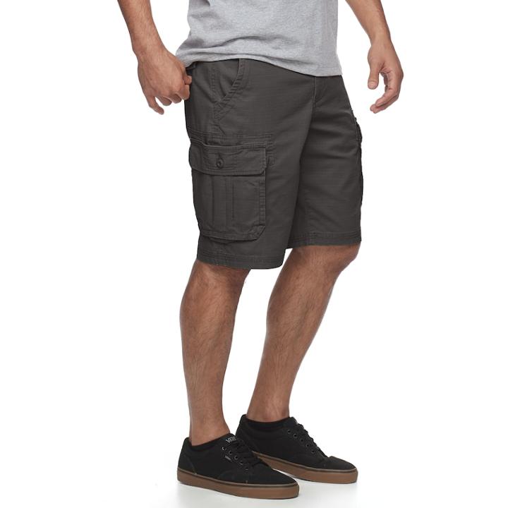 Men's Urban Pipeline&reg; Maxflex Ripstop Cargo Shorts, Size: 29, Grey