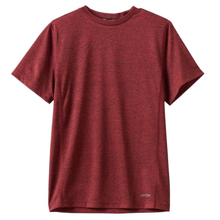 Boys 8-20 Tek Gear&reg; Core Performance Tee, Size: L(14/16), Med Red