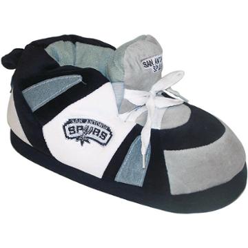 Men's San Antonio Spurs Slippers, Size: Small, Black
