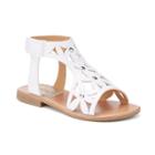 Rachel Shoes Lil Delmar Toddler Girls' Gladiator Sandals, Girl's, Size: 9 T, White Oth