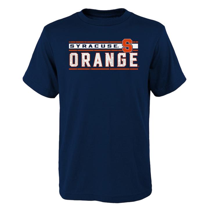 Boys' 4-18 Syracuse Orange Regeneration Tee, Size: 8-10, Dark Blue