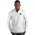 Antigua, Men's Detroit Pistons Tempo Quarter-zip Pullover, Size: Xxl, White