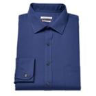Men's Van Heusen Flex Collar Regular-fit Pincord Dress Shirt, Size: 16.5-34/35, Blue Other