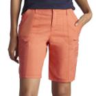 Women's Lee Delaney Relaxed Fit Bermuda Shorts, Size: 12 Avg/reg, Med Red