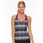 Women's Zeroxposur Mesh Racerback Tankini Top, Size: 10, Drk Purple