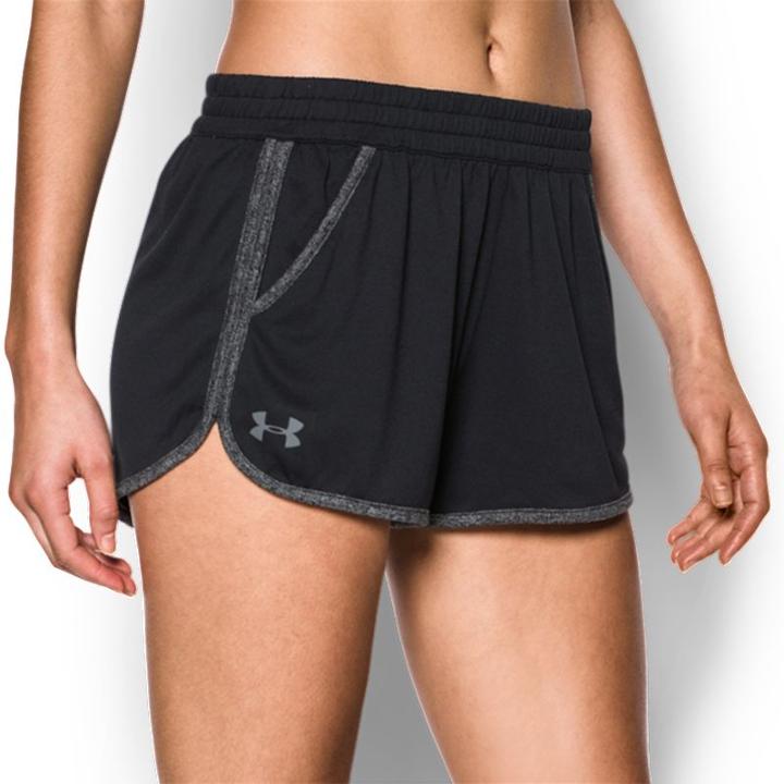 Women's Under Armour Tech 2.0 Shorts, Size: Medium, Dark Grey
