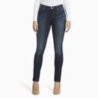 Women's Gloria Vanderbilt Jessa Curvy Skinny Jeans, Size: 14 T/l, Blue
