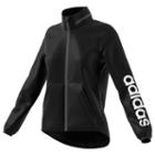 Women's Adidas Linear Windbreaker Jacket, Size: Medium, Black