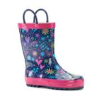 Western Chief Willow Toddler Girls' Waterproof Rain Boots, Size: 8 T, Med Purple