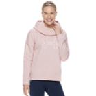Women's Under Armour Rival Graphic Funnel-neck Hoodie, Size: Medium, Dark Red