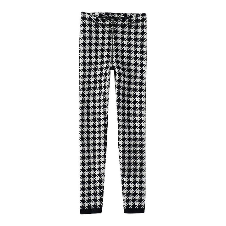 Girls 7-16 & Plus Size So&reg; Graphic Print Sweater Leggings, Size: 20 1/2, Oxford