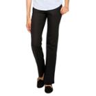 Juniors' Lee Uniforms Original Straight Leg Stretch Pants, Kids Unisex, Size: 15, Black