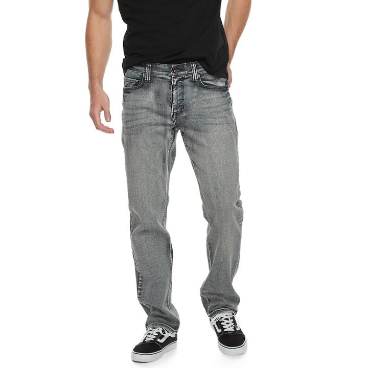 Men's Urban Pipeline&reg; Relaxed Straight Jeans, Size: 36x30, Blue (navy)