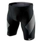 Men's Nike Victory Colorblock Swim Jammer, Size: 36, Black