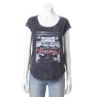 Women's Rock & Republic&reg; Sam Hunt Graphic Tee, Size: Large, Black