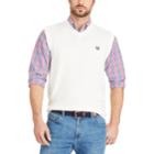 Big & Tall Chaps Classic-fit Sweater Vest, Men's, Size: Xxl Tall, White