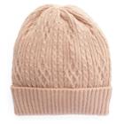 Women's Muk Luks Cable-knit Beanie, Pink