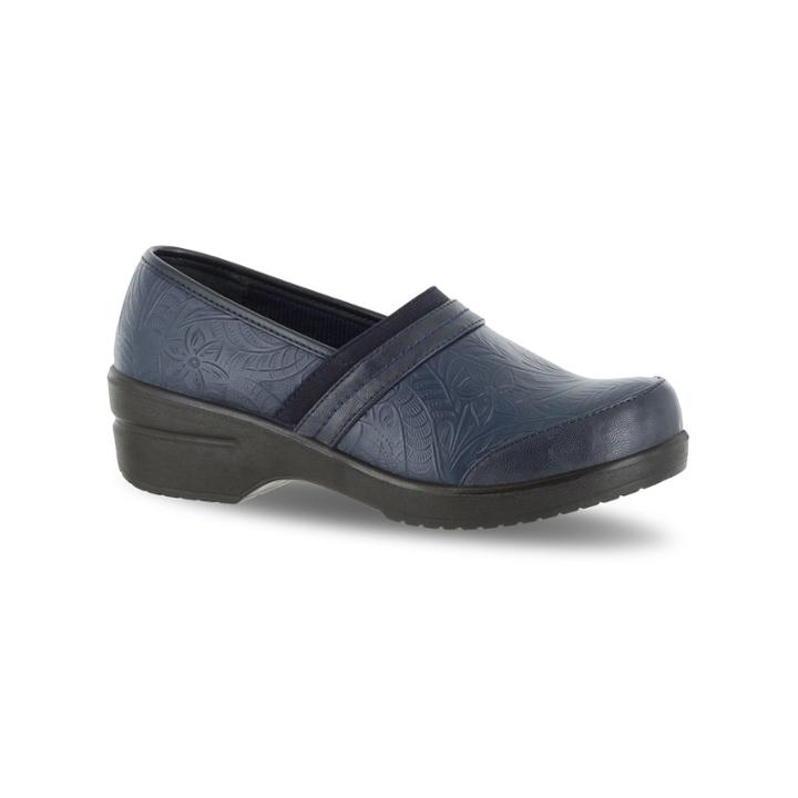 Easy Street Origin Women's Clogs, Size: 11 Wide, Blue (navy)