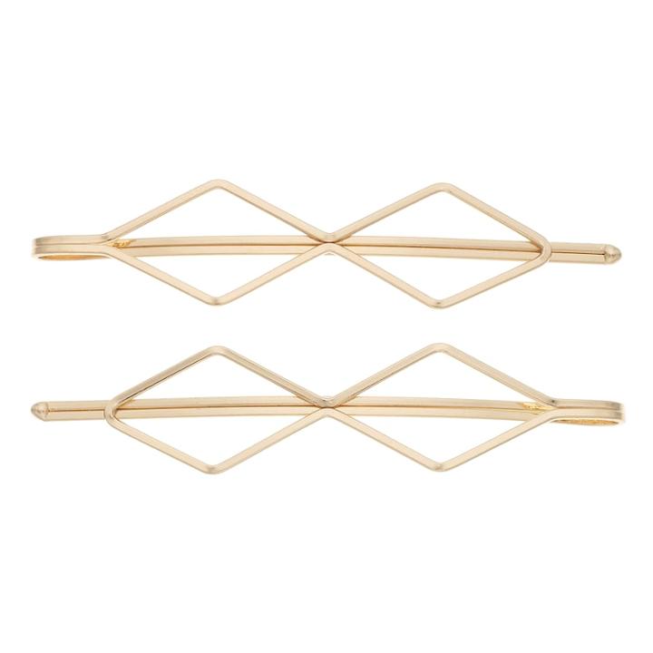 Lc Lauren Conrad Geometric Bobby Pin Set, Women's, Gold