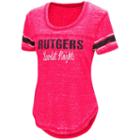 Women's Campus Heritage Rutgers Scarlet Knights Double Stag Tee, Size: Medium, Dark Red