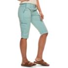 Petite Sonoma Goods For Life&trade; Poplin Skimmer Capris, Women's, Size: 14 Petite, Med Blue