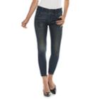 Petite Apt. 9&reg; Tummy Control Midrise Skinny Jeans, Women's, Size: 8 Petite, Black