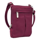 Travelon Anti-theft Classic Slim Mini Crossbody Bag, Women's, Purple