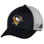 Adult Adidas Pittsburgh Penguins Mesh-back Structured Flex-fit Cap, Men's, Size: L/xl, Multicolor
