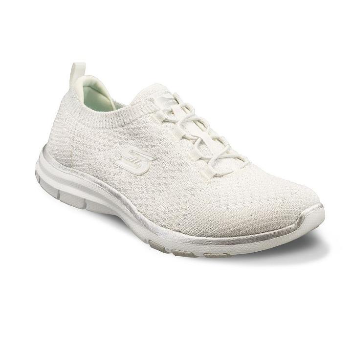 Skechers Galaxies Iridescence Women's Shoes, Size: 8, White Oth