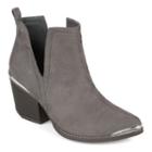 Journee Collection Issla Women's Ankle Boots, Size: Medium (6), Med Grey